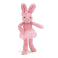 ICTI Audited Factory ballet rabbit with tutu